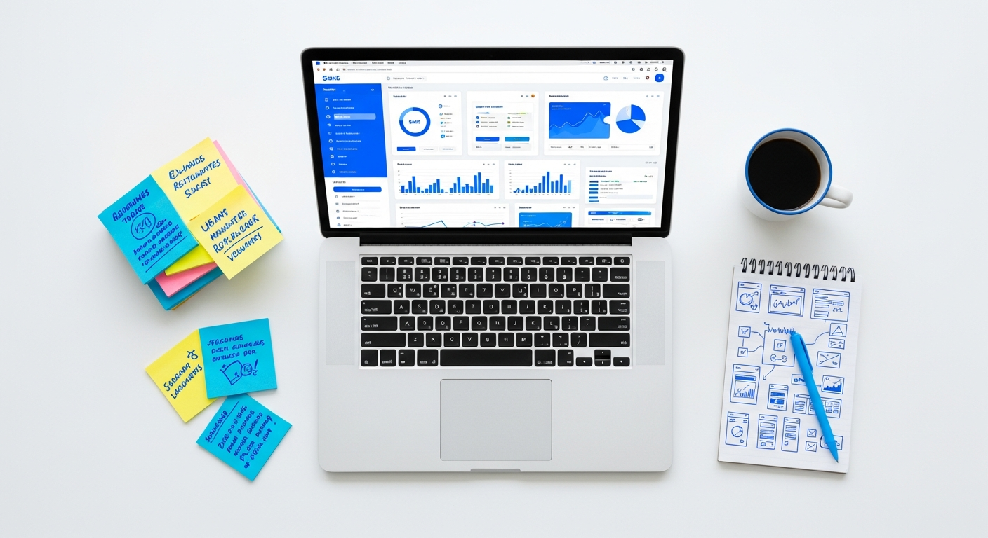 industry report production workflow